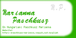 marianna paschkusz business card